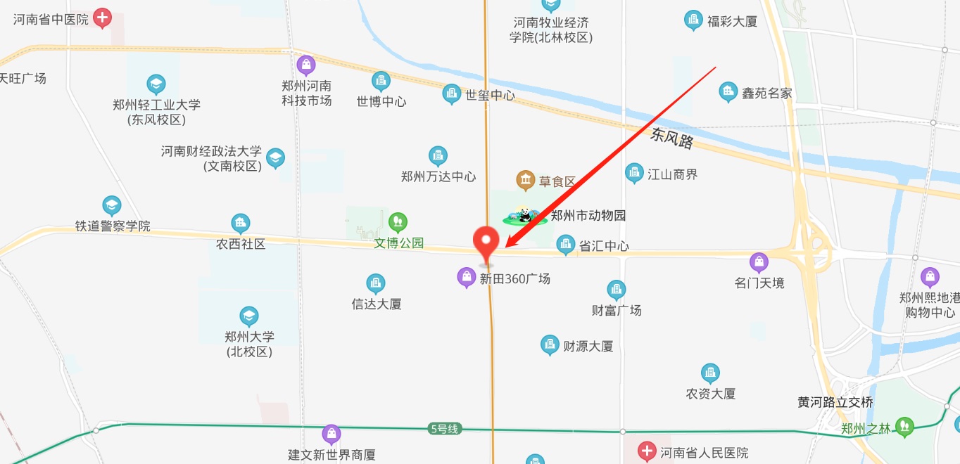 河南芃泓瑞和信息技术有限公司的地图